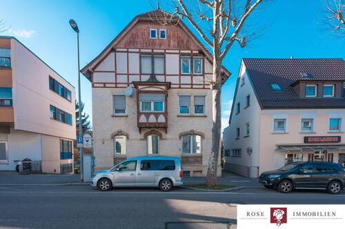 Ansicht Süd Bild 2 - 1 Zimmer Mehrfamilienhaus, Wohnhaus in Waiblingen