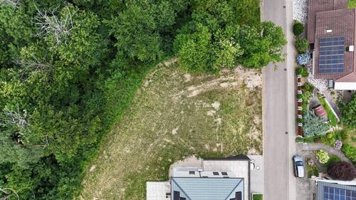 Luftaufnahme - Grundstück in Sasbach