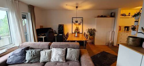 Wohn-Essbereich - 2 Zimmer Etagenwohnung in Siegburg