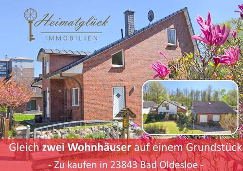 Titelbild - Gleich zwei Wohnhäuser auf einem Grundstück! - Zu kaufen in 23843 Bad Oldesloe -