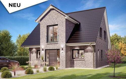 SH140FS_Ansicht_Frontspiess - 6 Zimmer Einfamilienhaus zum Kaufen in Wiedemar