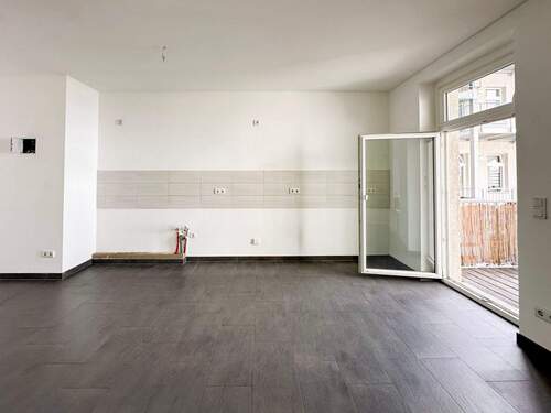 Viel Platz für die Küchenzeile - 2 Zimmer Etagenwohnung in Leipzig