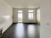 Große Küche mit Balkonzugang - Etagenwohnung mit 84,00 m² in Leipzig zum Kaufen