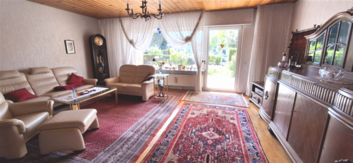 Wohnzimmer - Doppelhaushälfte mit 127,00 m&sup2; in Mannheim zum Kaufen