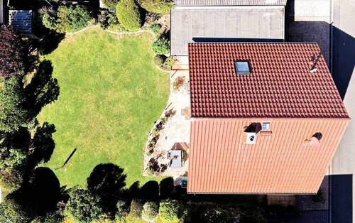 Luftbild Umriss Gesamt - 4 Zimmer Einfamilienhaus in Weilerswist