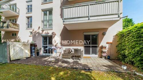 Terrasse 1 - 2 Zimmer Etagenwohnung in Eichstätt