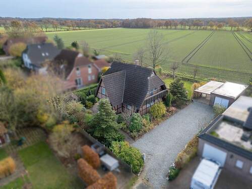 Titelbild - Fachwerkhaus mit Ausblick - Einfamilienhaus in Randlage vom Ortskern