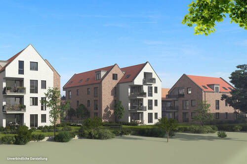 Hausansicht - Schicke 2-Zimmer-Wohnung - 350.000,00 EUR Kaufpreis, ca.  58,00 m² Wohnfläche