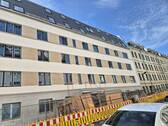 Fassadenansicht 28.04.2024 - Großzügige 3- Raum Wohnung - Fertigstellung III . Quartal 2026