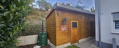 Gartenhaus vorderer Teil - 