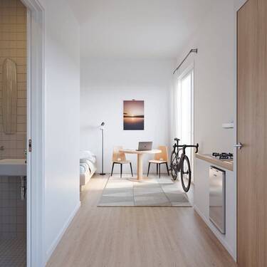 Beispielbild 1-Zimmer-Apartment - 1-Zimmer-Apartment im Herzen von KL