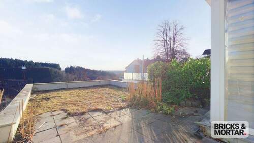 Terrasse - Doppelhaushälfte mit 125,00 m&sup2; in Thannhausen zur Miete