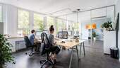 Bild 1 - Arabellapark - helle und möblierte Büroräume und Einzelplatzlösungen - All-in-Miete
