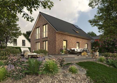 Bodensee-129-Garten-Klinker.jpg - Jetzt Wohnträume erfüllen: Stilvolles Familienhaus mit Wohlfühlfaktor