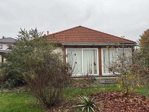 Ansicht vom Garten - 3 Zimmer Einfamilienhaus in Silbitz