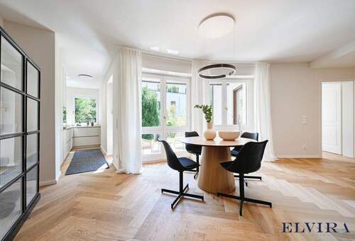 Lichtdurchfluteter Wohn-/Essbereich - 3 Zimmer Terrassenwohnung zum Kaufen in München