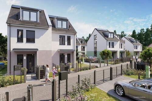 Haus_Kaufen_Erkner (1) - Doppelhaushälfte im Grünen mit 124m² Wohn-Nutzfläche, energieeffizient!