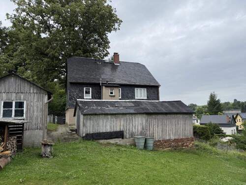 Ansicht vom Garten - 6 Zimmer Einfamilienhaus in Stollberg