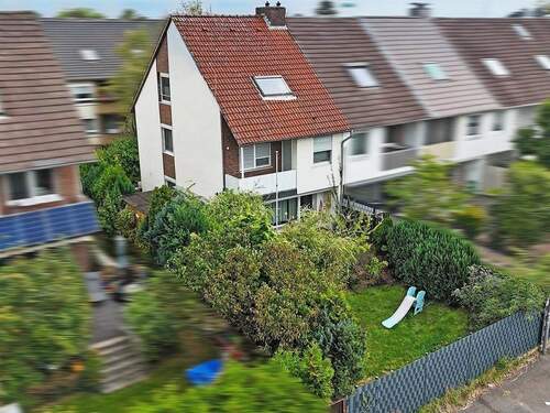 Gartenansicht - 5 Zimmer Reihenendhaus in Garbsen