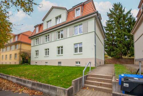 Aussenansicht - Erdgeschoss- Wohnung in grüner Lage von Goslar