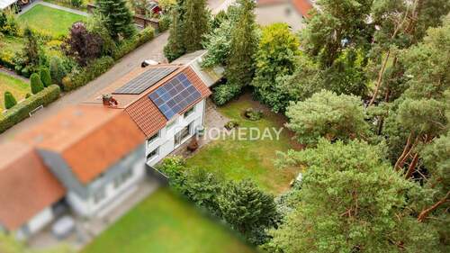 Außenansicht Drohne 10 - Modernisiert, ruhig und privat - Ihr Rückzugsort auf 920 m² Grundstück in bevorzugter Lage