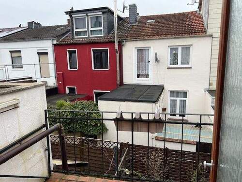 Blick vom Balkon - 