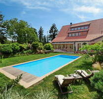 Hofgut Pfalz: Schwimmbad, Weinkeller, Wellness, großes Grundstück, exklusive Eventlocation - Obrigheim