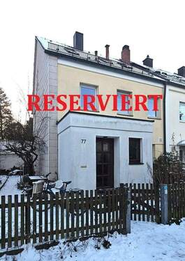 Haus vorne - Reserviert - Reihenendhaus in absoluter Bestlage von Nürnberg mit Potential