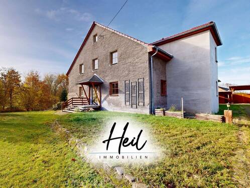 Ansicht - Bauernhaus mit separater Einliegerwohnung I 6.231m² Grundstücksfläche I Nähe Colditz