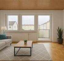 Klassische 3 Zimmer-Wohnung mit großem Balkon - Crailsheim