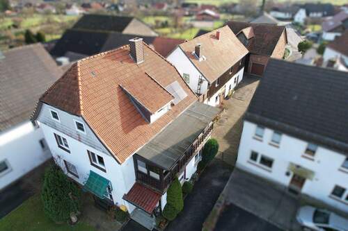 Objektansicht - Mehrgenerationenhaus mit Werkstatt und Scheune in Trendelburg-Langenthal