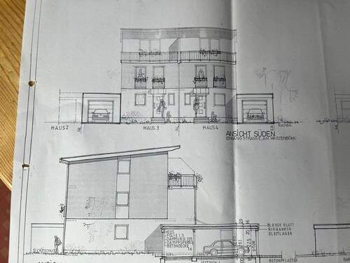 Vorderansicht von Haus 4 - 