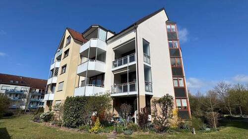 Rückansicht - 2 Zimmer Etagenwohnung zum Kaufen in Leipzig