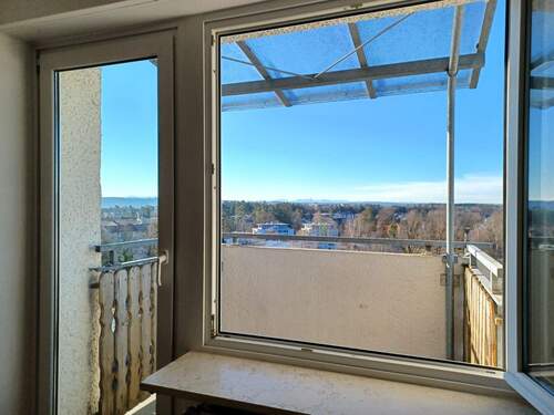 Aussicht Südwest - 3 Zimmer Etagenwohnung zum Kaufen in Waldkraiburg