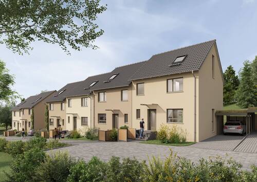 Eingangsansicht - Doppelhaushälfte mit 143,00 m² in Schwäbisch Gmünd zum Kaufen