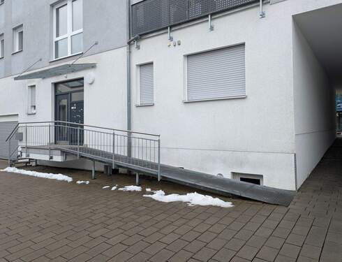Barrierearmer Zugang zum Haus - 2 Zimmer Etagenwohnung zur Miete in Senden