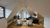 Dachstudio virtuell eingerichtet - 
