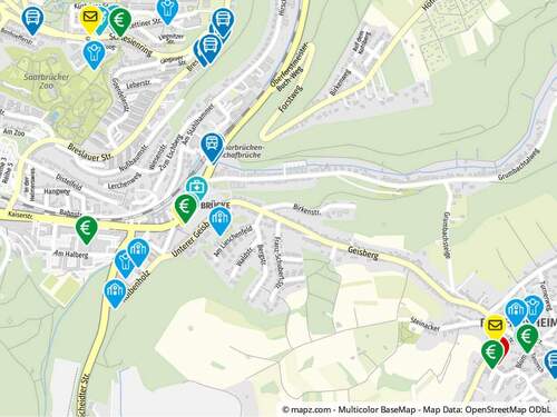 Geolyzer Kartenausschnitt - 