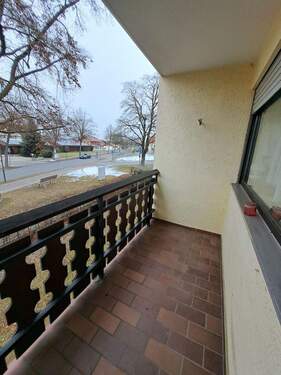 Aussicht vom Balkon im Wohnzimmer - 