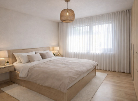 Elternschlafzimmer KI-Generiert - 