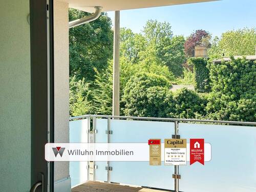 Grüner Ausblick - 4-Raum-Traum mit einer etwa 11 m² Sonnen-Loggia * Provisionsfrei für den Käufer