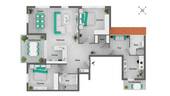 Grundriss - ca. 115 qm Wfl. - 