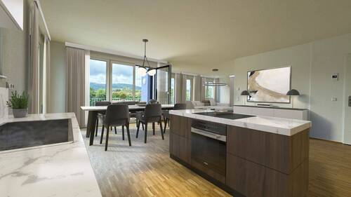 Kochen mit Ausblick - Einmalige Chance: Weitläufiger Penthouse #Bezugsfertig#