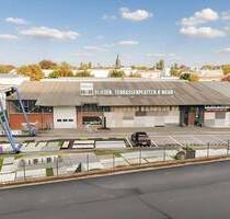 TRADITIONS-STANDORT NEBEN NEUEM GEWERBEPARK HALLENBÜROAUSSTELLUNG - Krefeld Hüls
