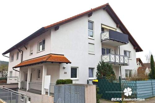 Frontansicht - 3 Zimmer Etagenwohnung zum Kaufen in Aschaffenburg / Obernau