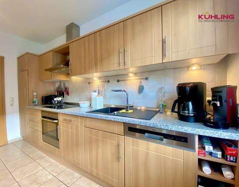 voll ausgestattete Einbauküche - 