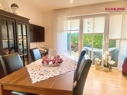 offener Wohn- Essbereich mit Zugang zur Terrasse! - 