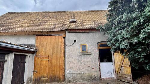 Vorderansicht Scheune - 