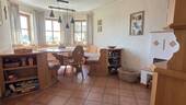 Esszimmer mit Erker und Eckbank - 
