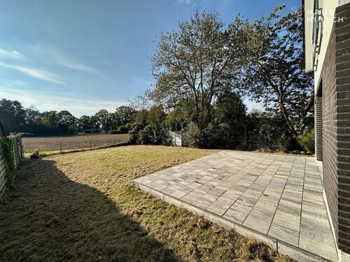 Terrasse und Garten Hinterhaus - 